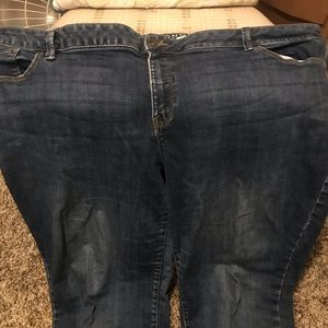 Plus size jeans